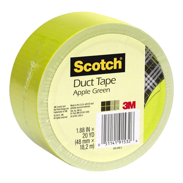 Scotch Duct Tape 920-GRN 48mm x 18.2m Green Apple