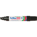 artline 100 permanent marker 12mm chisel nib