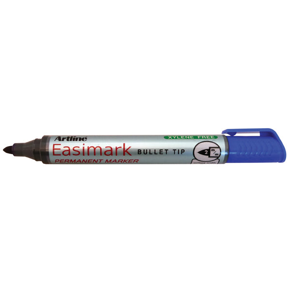 artline 107 easimark permanent marker 2mm bullet nib pack of 12