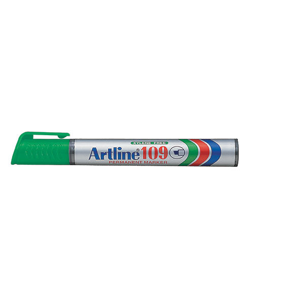 artline 109 easimark permanent marker 5mm chisel nib pack of 12