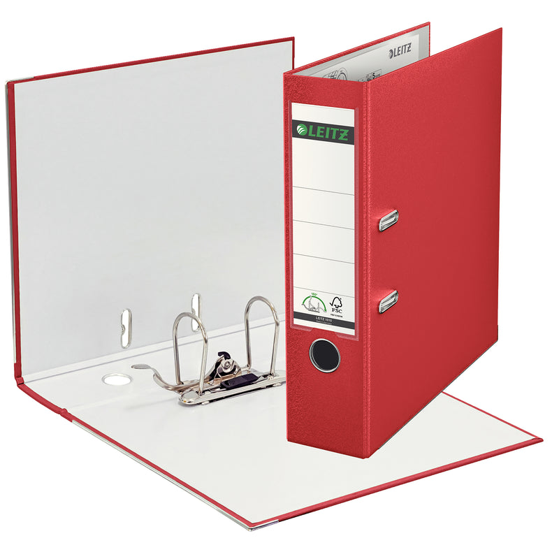 leitz lever arch file foolscap 80mm