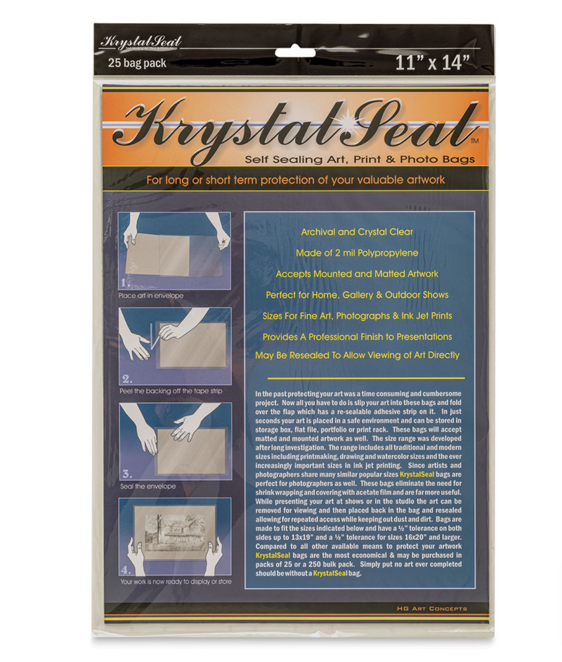 Art Spectrum Krystal Seal Bag Pack Of 25