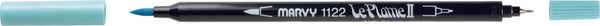 Marvy Le Plume II Dual Tip Water Based Marker Pen#colour_AQUAMARINE