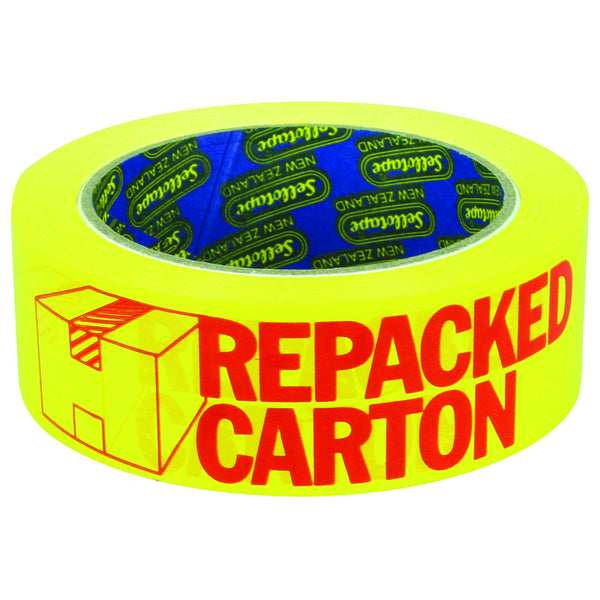 sellotape repacked carton pp 36MMx66m