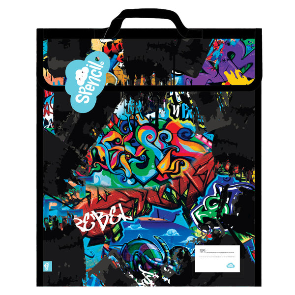 Spencil Street Art Homework Bag 370x450MM