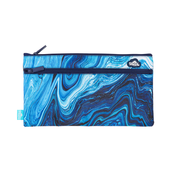 Spencil Ocean Marble Pencil Case 340x170MM