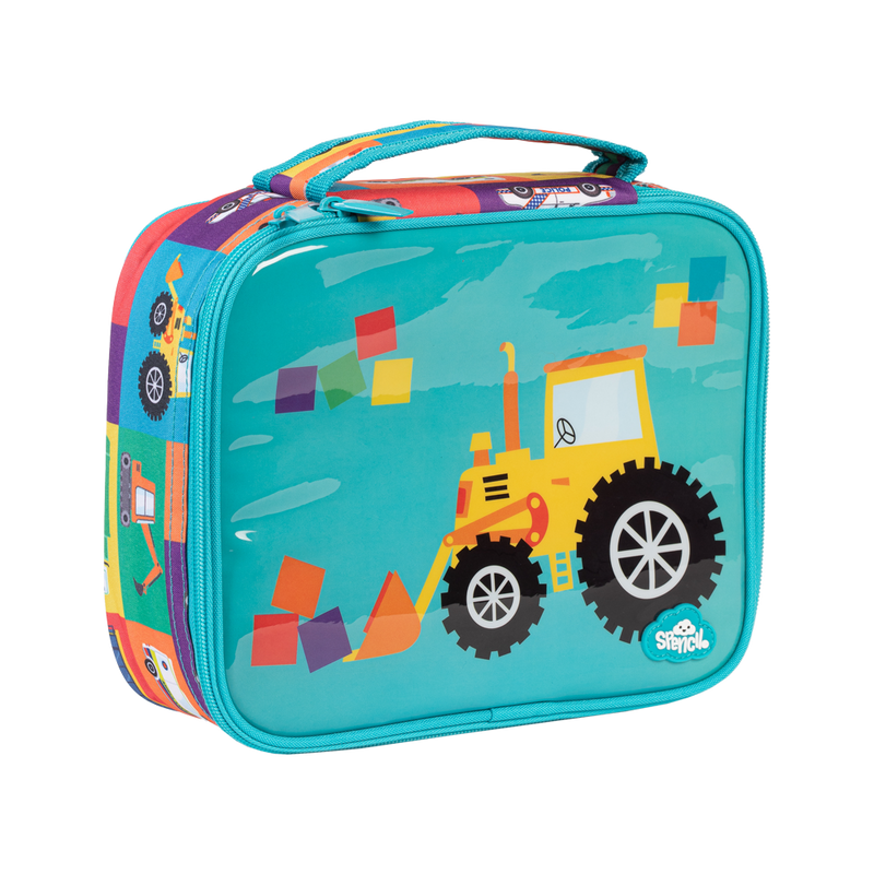 Spencil Transport Town Junior Lunch Box