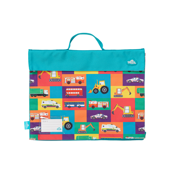 Spencil Transport Town Junior Library Bag 250x370MM