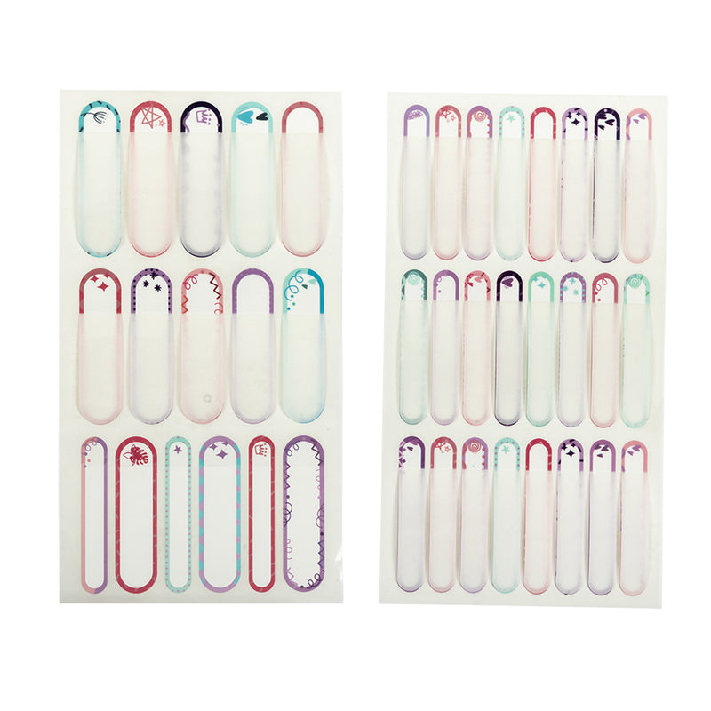 Spencil Write And Stick On Name Labels 40 Pack