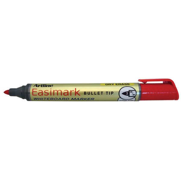 artline 157 easimark whiteboard marker 2mm bullet nib pack of 12