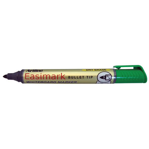 artline 157 easimark whiteboard marker 2mm bullet nib pack of 12