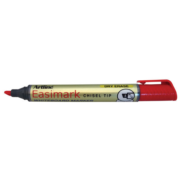 artline 159 easimark whiteboard marker 5mm chisel nib pack of 12