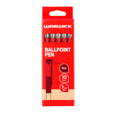 warwick pen ballpoint capped MEDIUM box of 10
