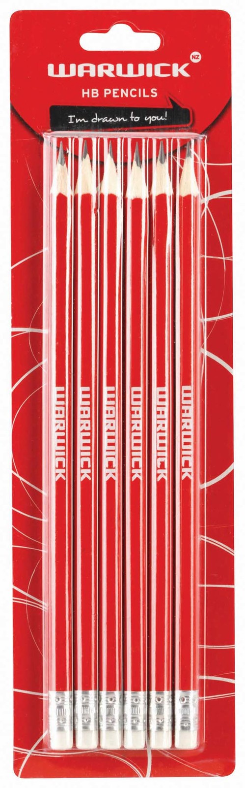 warwick pencil hb 6 pack