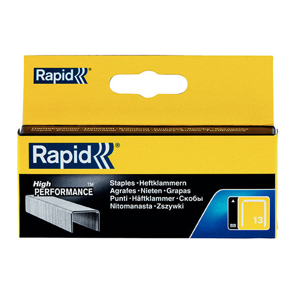 rapid tools staples 13/6mm box#pack size_PACK OF 2500