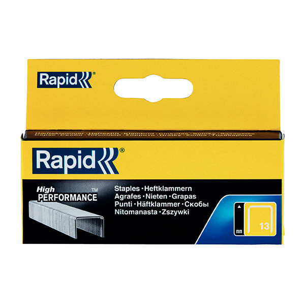 rapid tools staples 13/8mm box#pack size_PACK OF 2500
