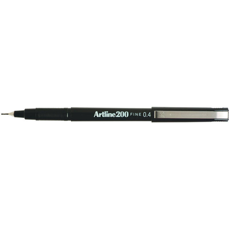 Artline 200 Art Fineliner Pen 0.4mm Box Of 12