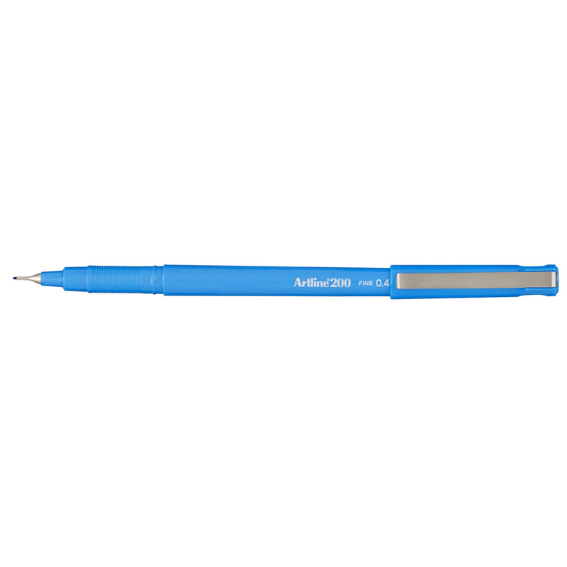 Artline 200 Bright Art Fineliner Pen 0.4mm Box Of 12