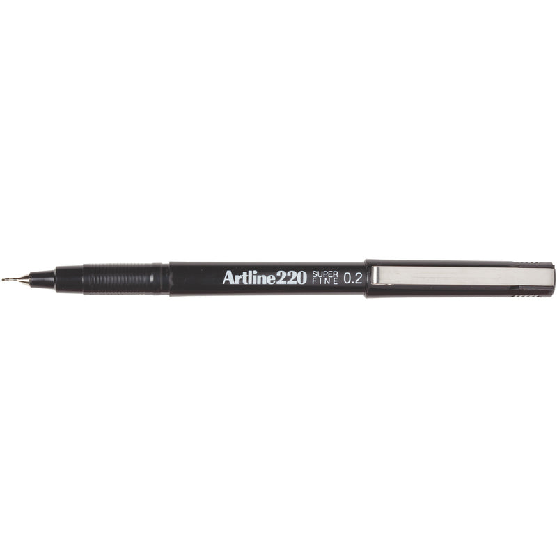 Artline 220 Art Fineliner Pen 0.2mm Box Of 12