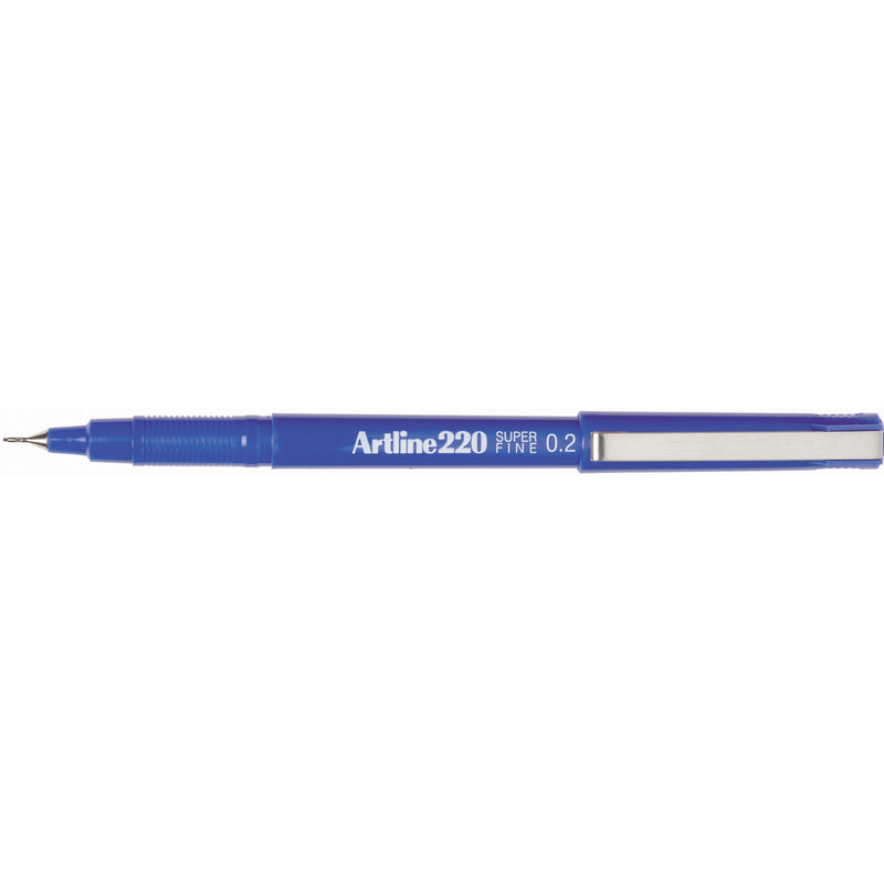 Artline 220 Art Fineliner Pen 0.2mm Box Of 12