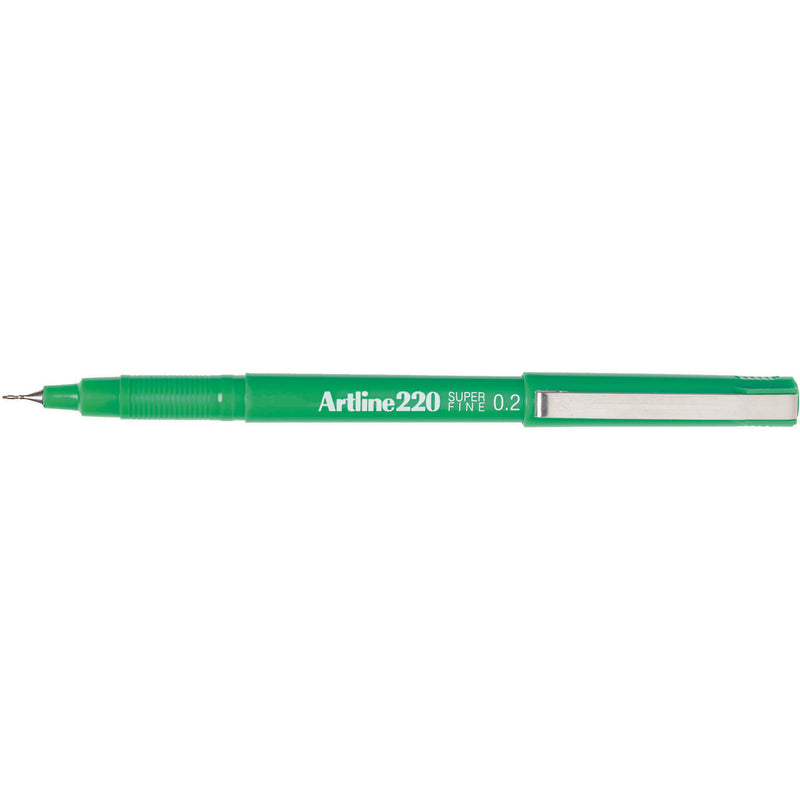 Artline 220 Art Fineliner Pen 0.2mm Box Of 12