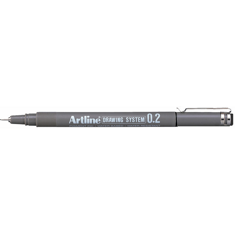 Artline 231 Drawing System Pen Black - Pack Of 12