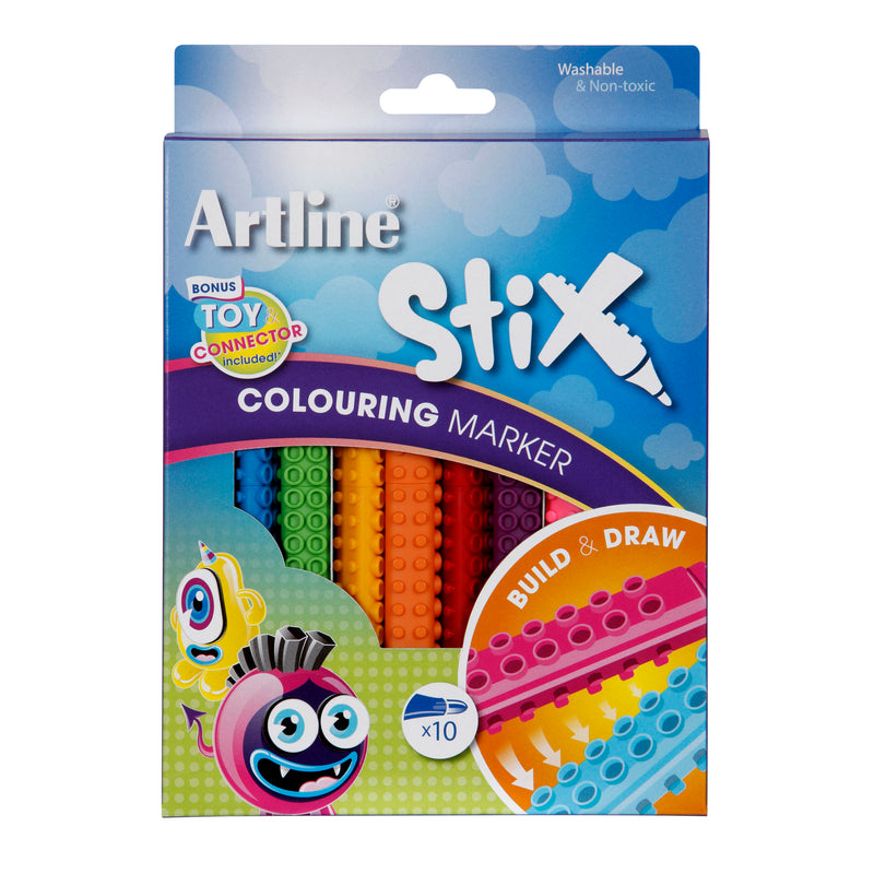 artline stix colouring marker