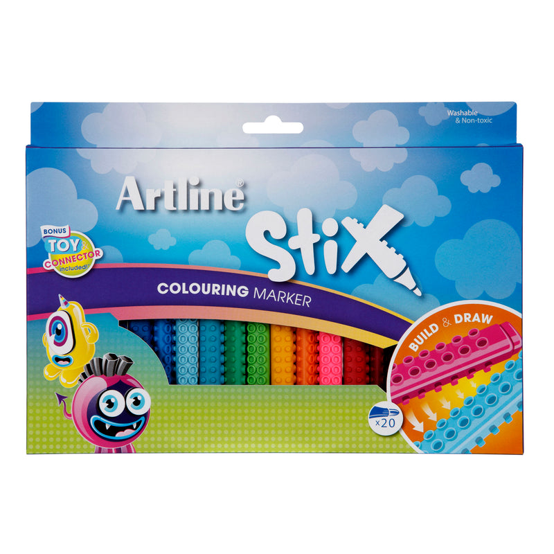 artline stix colouring marker