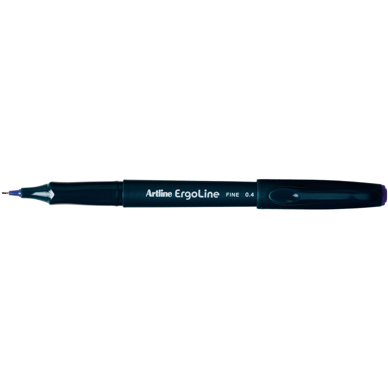 Artline 3400 Ergoline Art Fineliner Pen 0.4mm Box Of 12