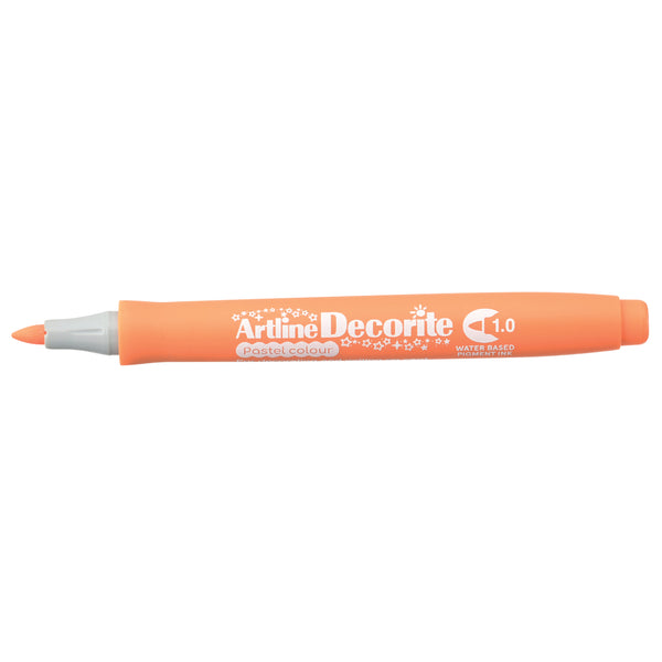 Artline Decorite Pastel 1.0mm - Pack Of 12#Colour_PASTEL ORANGE