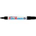 Artline 409 Permanent Paint Marker 4.0mm Chisel Box Of 12#Colour_BLACK