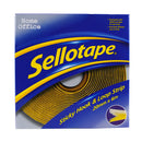 Sellotape Sticky Hook & Loop Strip Permanent 20MM X 6M