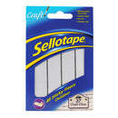 Sellotape Sticky Fixer Pads Outdoor Pack of 48