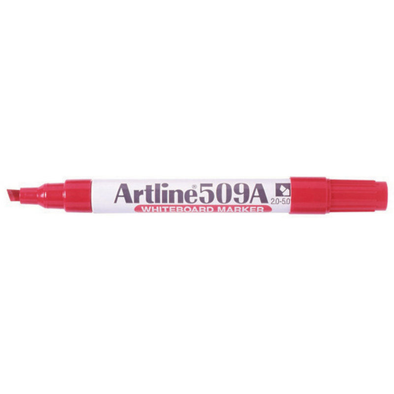 artline 509a whiteboard marker 5mm chisel nib box of 12