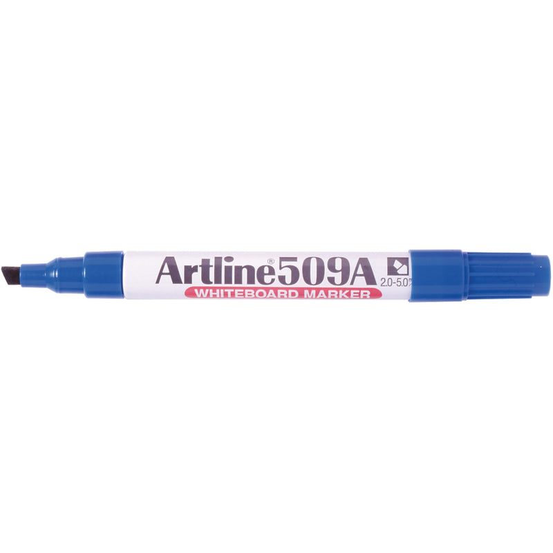 artline 509a whiteboard marker 5mm chisel nib box of 12