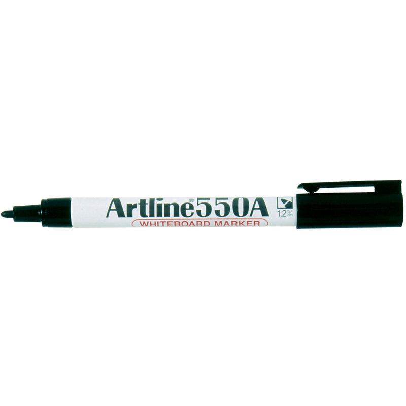 artline 550a whiteboard marker 1.2mm bullet nib box of 12