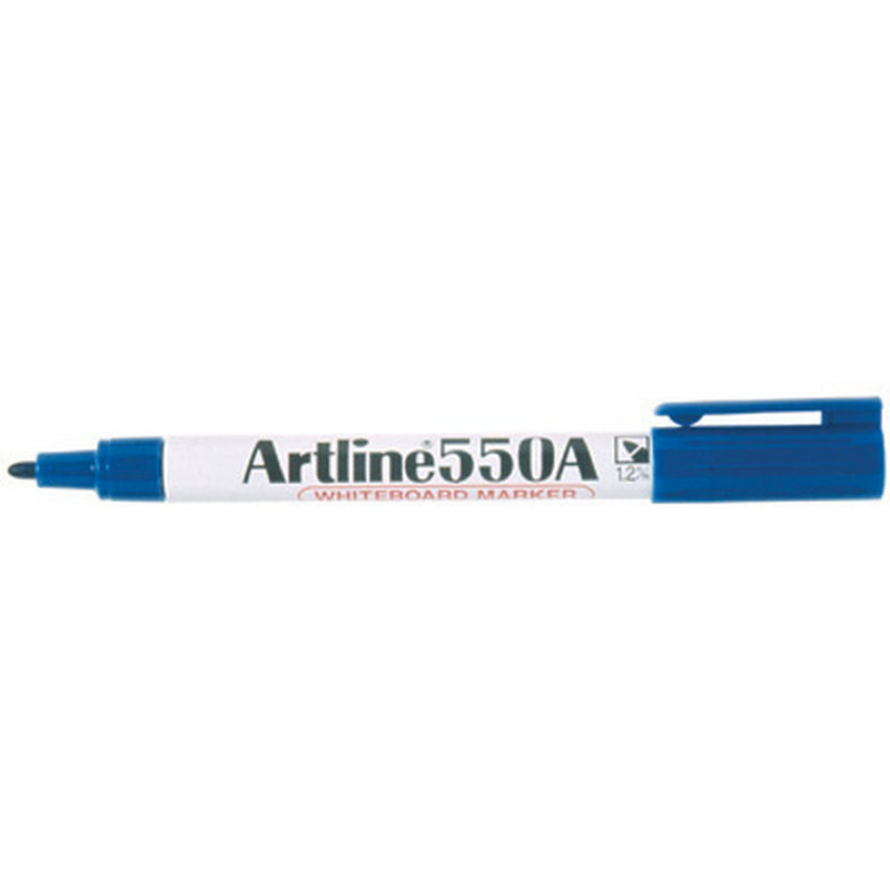 artline 550a whiteboard marker 1.2mm bullet nib box of 12