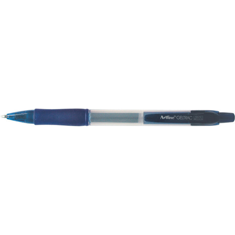artline 5570 geltrac gel pen retractable medium box of 12