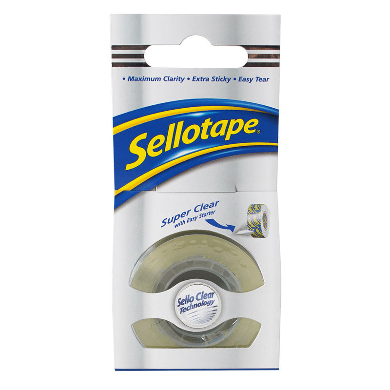 Sellotape Super Clear Boxed
