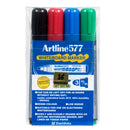 Artline 577 Whiteboard Markers Assorted Pack of 4