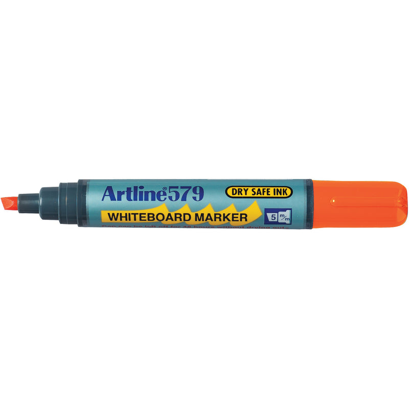 artline 579 whiteboard marker 5mm chisel nib box of 12