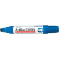 artline 5109a whiteboard marker 10mm chisel nib pack of 6#Colour_BLUE