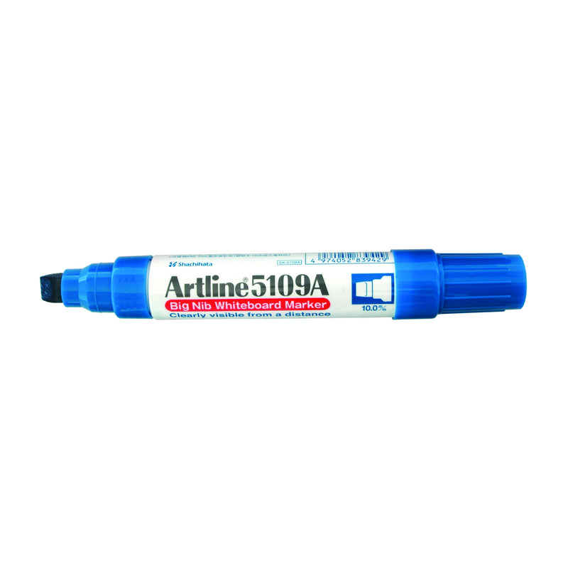 artline 5109a whiteboard marker 10mm chisel nib