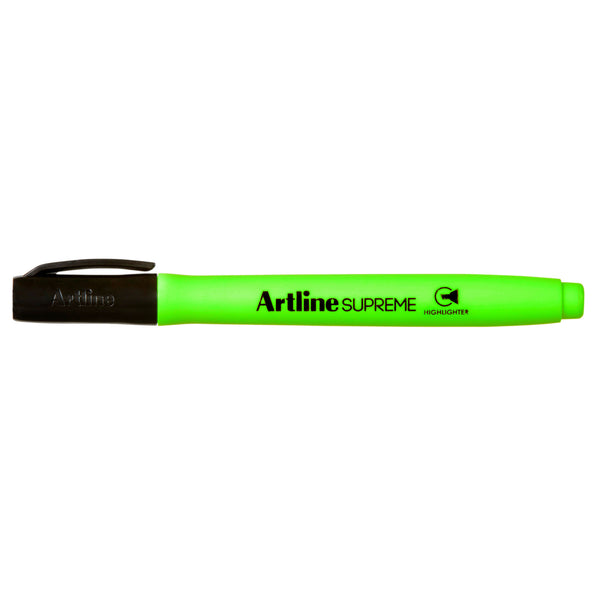 artline supreme highlighter pack of 12#Colour_GREEN