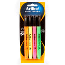 artline supreme highlighter assorted pack of 4