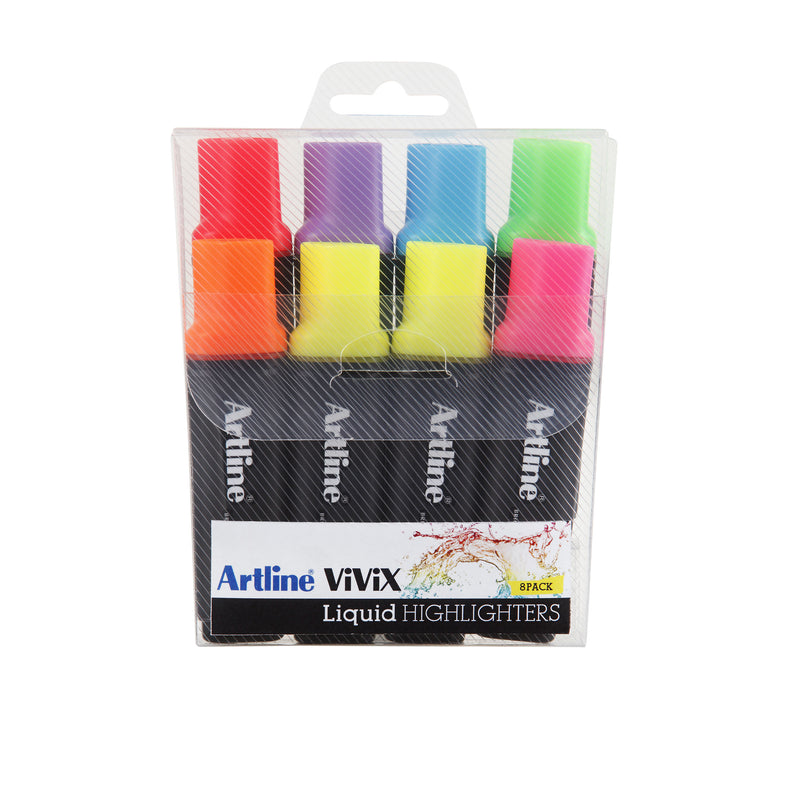 artline vivix highlighter assorted