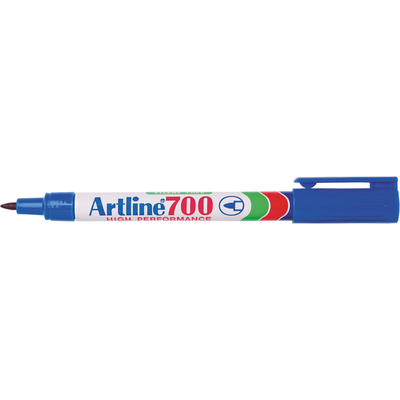 artline 700 permanent marker 0.7mm bullet nib box of 12