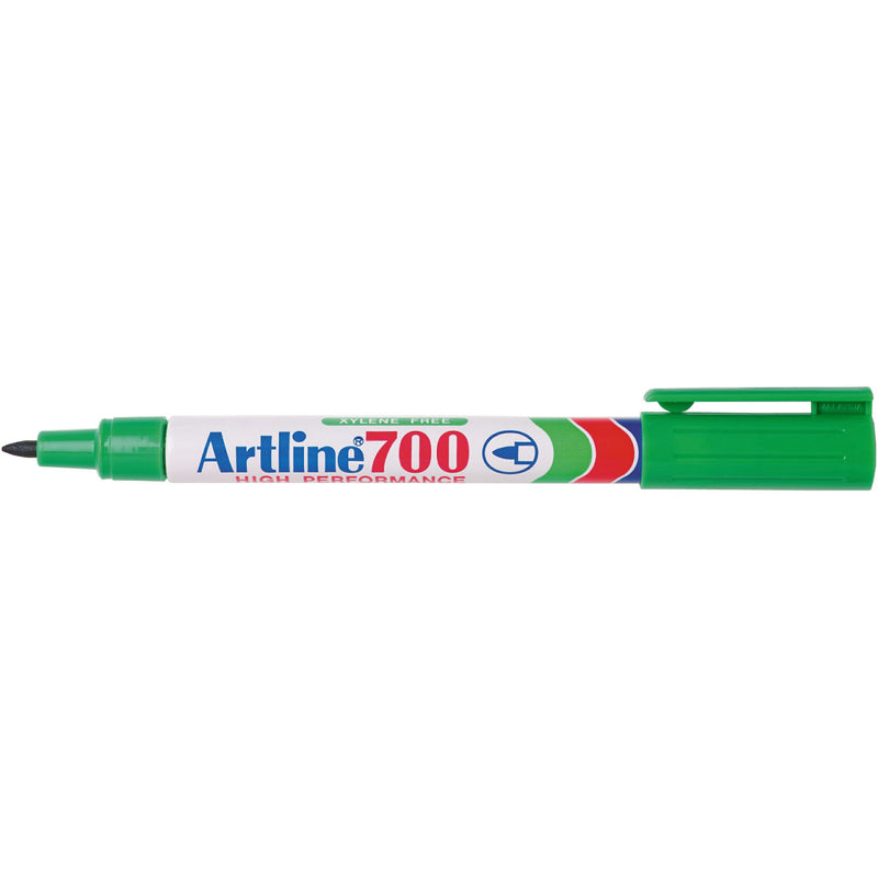 artline 700 permanent marker 0.7mm bullet nib box of 12