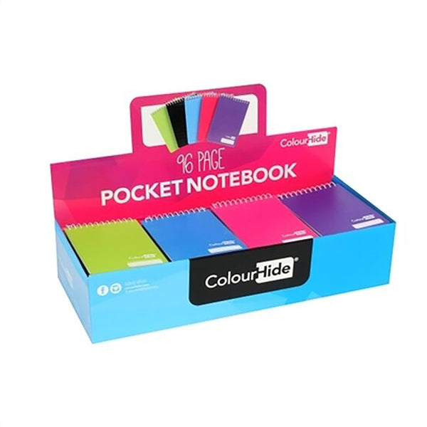 colourhide my pocket notebook 96 pages - box of 48