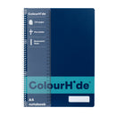 colourhide notebook a4 120 page - pack of 10